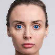 Карнавальные линзы EOS Blue Cat Фото 2